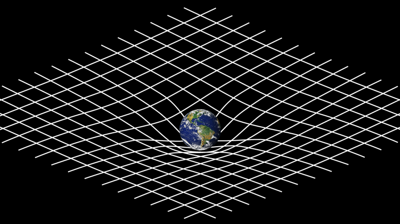 gravitation espace temps